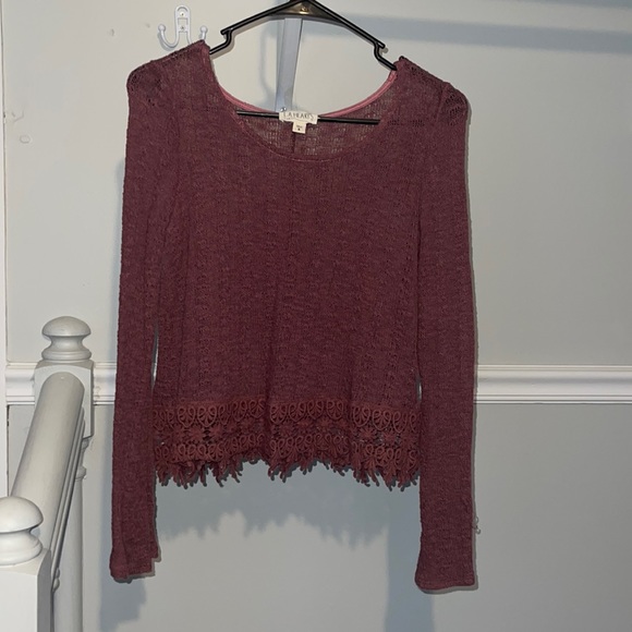 Long sleeve knitted shirt - Picture 1 of 3
